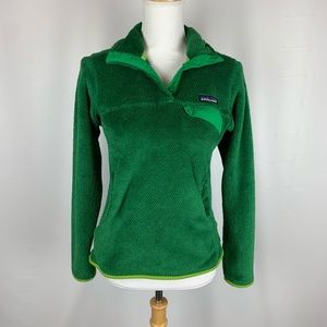 Patagonia Green Retool Fleece Pullover